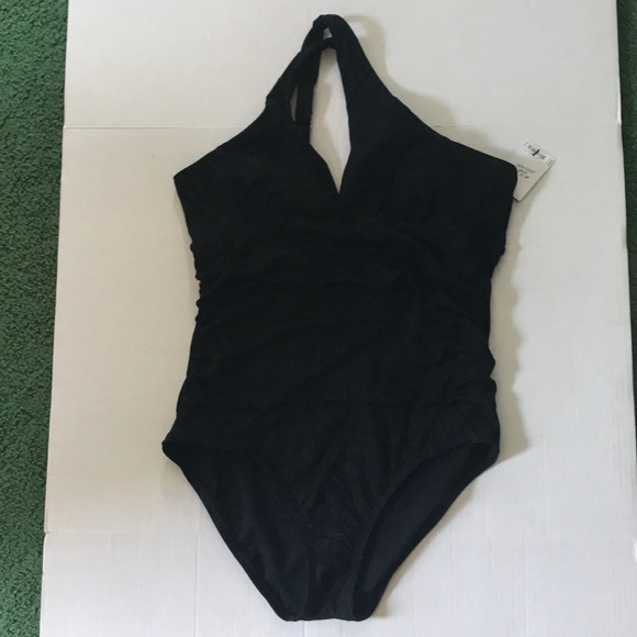 Apt. 9 Other - NWT Apt. 9 high neck wrap one piece swimsuit XL